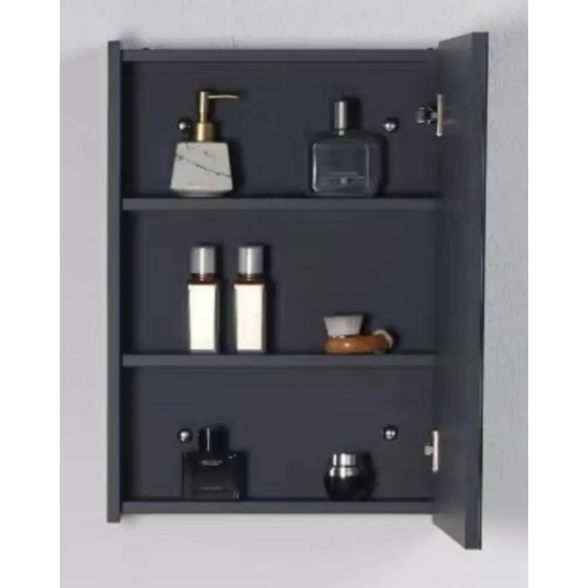 Vasile PVC Mirror Cabinet 450mm (2 Colours) - view 4